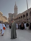 YEŞİL KETEN İKİLİ TAKIM ABAYA--Abaya
