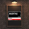 30x20 cm Beşiktaş 2
