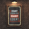 30x20 cm Cesaret Edemeyen Esaret Eder