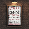30x20 cm Kimse Kendi Kitabına Bakmadan
