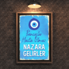 30x20 cm Prensesler Hasta Olmaz Nazara Gelirler