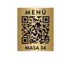 QR MENÜ NUMARALI