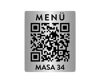 QR MENÜ NUMARALI