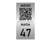 QR MENÜ NUMARALI DİKEY