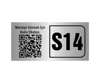 QR MENÜ NUMARALI YATAY YAZILI