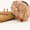 Estiu Çelik Set (Kolye- Bileklik-Küpe)