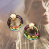 Glass Hoop Küpe