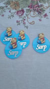 Winnie The Pooh Figürlü Şeffaf Pleksi Magnet