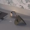 Alfams ALF2030 Modern Büküm Metal Saat – TV Ünitesi, Kahve Köşesi ve Masaüstü Tasarım Saat