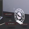 Alfams ALF2031 Modern Masaüstü Metal Saat – 16 cm Sessiz Mekanizmalı Dekoratif Saat