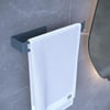 Alfams Metal Çok Amaçlı Yapışkanlı Kağıt Havlu ve Banyo Havlu Askısı (30 cm)