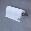 Alfams Metal Çok Amaçlı Yapışkanlı Kağıt Havlu ve Banyo Havlu Askısı (30 cm)