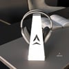 Alfams Metal Kulaklık Standı Hazneli – Akıllı Saat ve Aksesuar Organizer