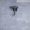 Alfams Metal Saç Kurutma Makinesi Tutacağı – Banyo Lavabo Fön Makinesi Askısı, Ultra Güçlü Yapışkanlı