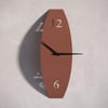 Alfams Modern Geometrik Metal Duvar Saati – Sessiz Mekanizma & Estetik Tasarım Serisi