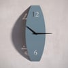 Alfams Modern Geometrik Metal Duvar Saati – Sessiz Mekanizma & Estetik Tasarım Serisi