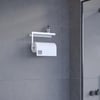 Alfams Modern Raflı Paslanmaz Çelik Metal Rulo Kağıt Havluluk Peçetelik – Banyo & Mutfak Düzenleyici