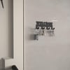 Alfams Welcome Yazılı Metal Anahtar Askılığı – 14 cm Vidalı Ceket ve Takı Organizeri
