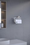 Metal 3'lü Set – Tuvalet Kağıtlık, Havlu Askısı ve Kağıt Havluluk | Modern Banyo ve Mutfak Düzenleyici