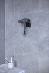 Metal 3'lü Set – Tuvalet Kağıtlık, Havlu Askısı ve Fön Makinesi Tutucu | Modern Banyo Düzenleyici