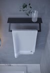 Metal 4'lü Set – Tuvalet Kağıtlık, Havlu Askısı, Kağıt Havluluk ve Fön Makinesi Tutucu | Modern Banyo ve Mutfak Düzenleyici