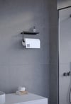 Metal 4'lü Set – Tuvalet Kağıtlık, Havlu Askısı, Kağıt Havluluk ve Fön Makinesi Tutucu | Modern Banyo ve Mutfak Düzenleyici