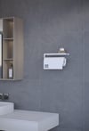 Metal 4'lü Set – Tuvalet Kağıtlık, Havlu Askısı, Kağıt Havluluk ve Fön Makinesi Tutucu | Modern Banyo ve Mutfak Düzenleyici