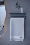 Metal 4'lü Set – Tuvalet Kağıtlık, Havlu Askısı, Kağıt Havluluk ve Fön Makinesi Tutucu | Modern Banyo ve Mutfak Düzenleyici