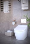 Metal 4'lü Set – Tuvalet Kağıtlık, Havlu Askısı, Kağıt Havluluk ve Fön Makinesi Tutucu | Modern Banyo ve Mutfak Düzenleyici