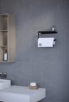Metal 4'lü Set – Tuvalet Kağıtlık, Havlu Askısı, Kağıt Havluluk ve Fön Makinesi Tutucu | Modern Banyo ve Mutfak Düzenleyici