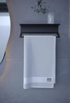 Metal İkili Set – Tuvalet Kağıtlık ve Havlu Askısı | Modern Banyo ve Tuvalet Düzenleyici
