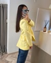 Tüm ÜrünlerHP119Sarı Blazer ceket 