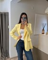 Tüm ÜrünlerHP119Sarı Blazer ceket 