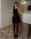 Tüm ÜrünlerHP136Fit kalıp mini siyah Elbise
