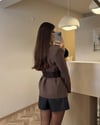 Tüm ÜrünlerHP162Lora Kemerli Blazer Ceket