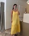Tüm ÜrünlerHP52Poplin kumaş sarı elbise