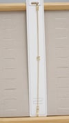 LX  BLKLK 0829 GOLD SU YOLU HARF BİLEKLİK - M