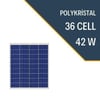 LEXRON 25W MONOKRİSTAL GÜNEŞ PANELİ
