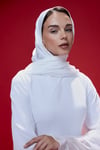 Beyaz Janjan Şal