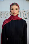 Bordo Janjan Şal