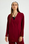 Bordo Kimono Takım