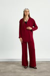Bordo Kimono Takım