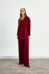 Bordo Kimono Takım
