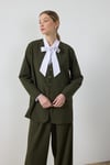 Haki Blazer Ceket
