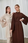 Kahverengi Lucia Elbise