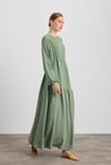 Mint Yeşili Ayrobin Elbise