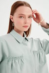 Mint Yeşili Misty Gömlek