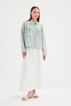 Mint Yeşili Misty Gömlek