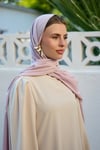 Pudra Kristal Krep Şal