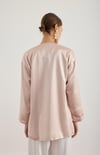 Pudra Saten Kimono Ceket
